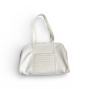 Cream ballet shoulder bag